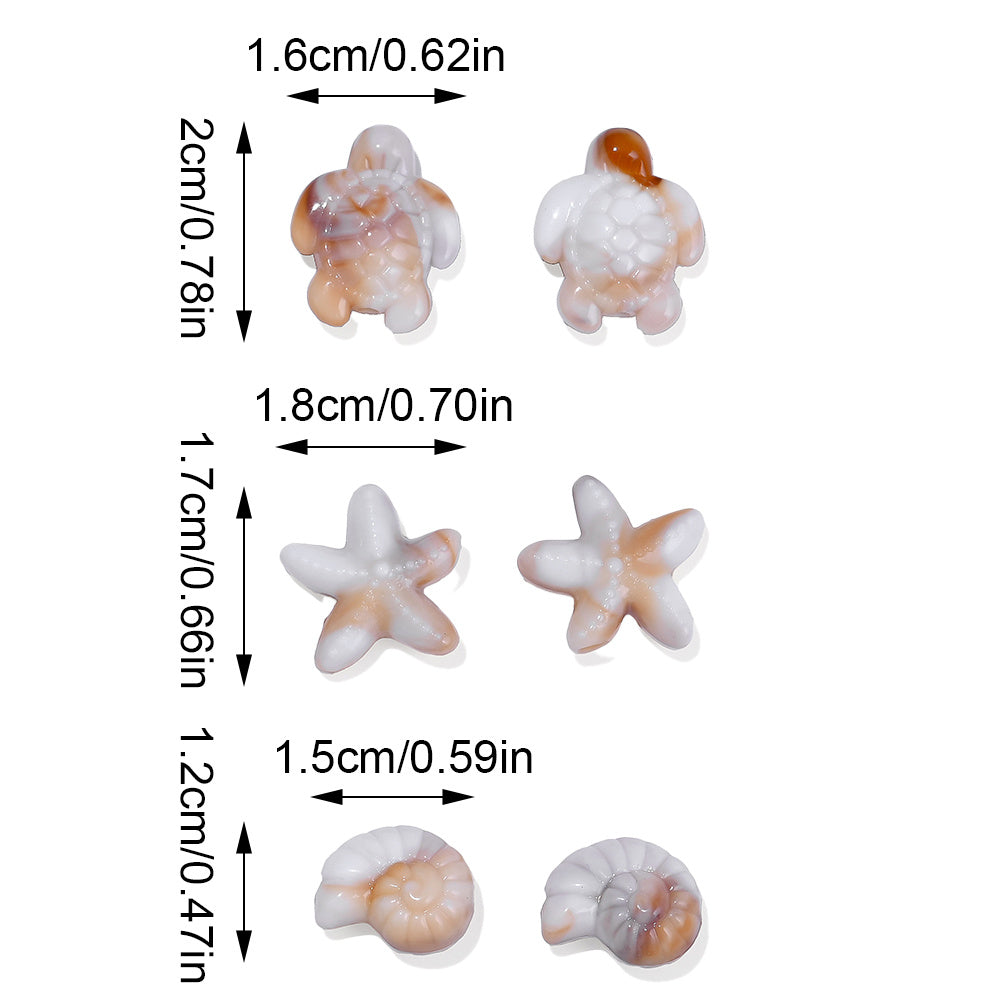 Irregular Multifaceted Pendant Beads
