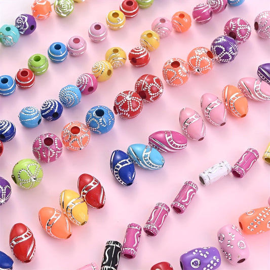 Irregular Shape Acrylic Beads