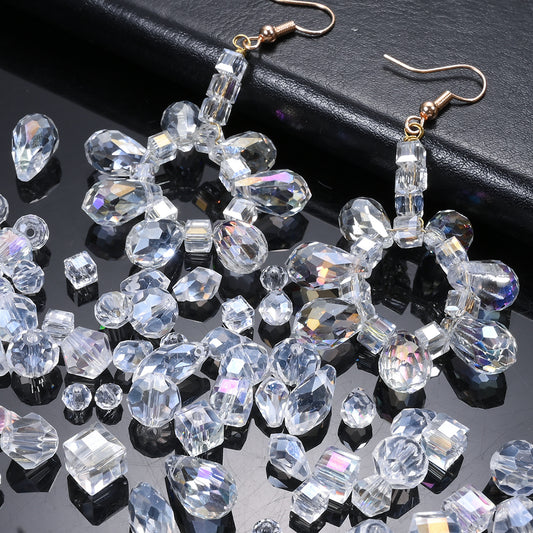 1000pcs/set Transparent AB Crystal Glass Bead Kit