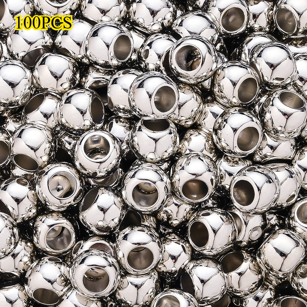 Large Hole CCB Spacer Beads