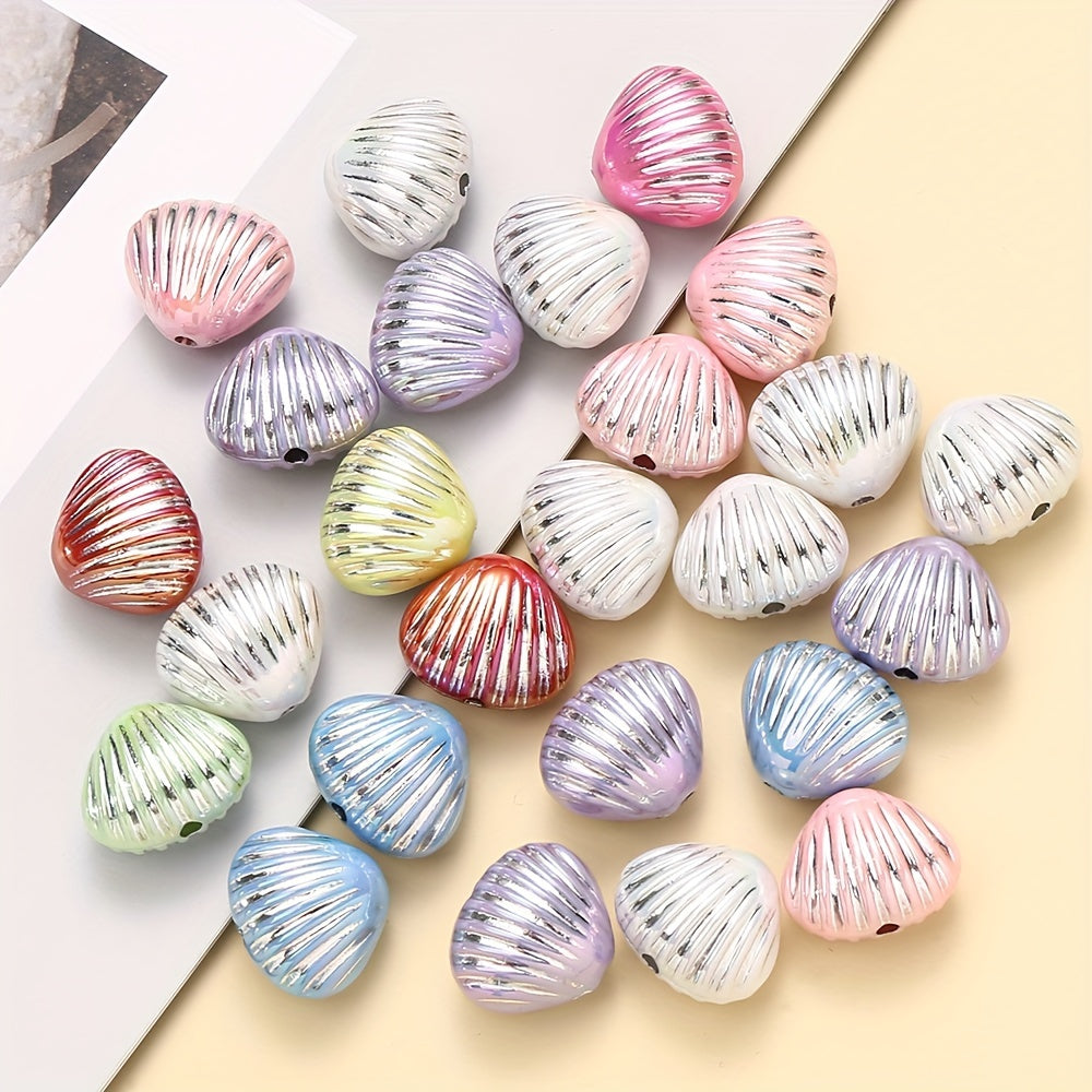 Shell Acrylic Beads