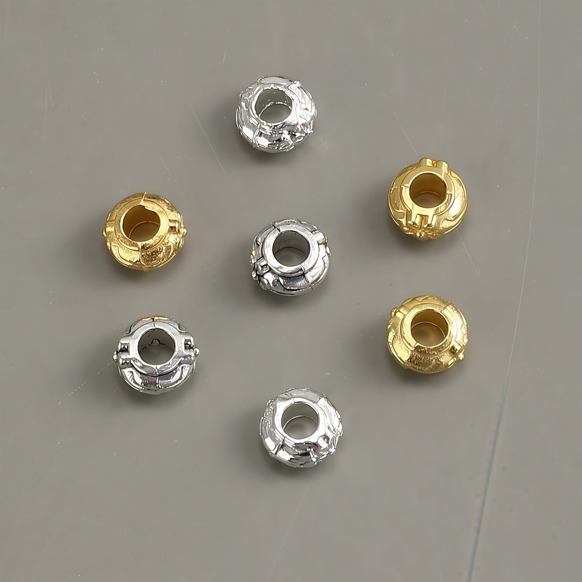 Flower Alloy Beads