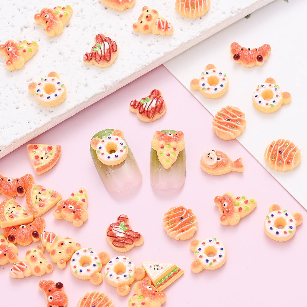 Mini Resin Decorative Beads