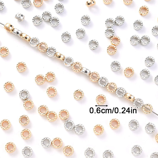 Round CCB Spacer Beads