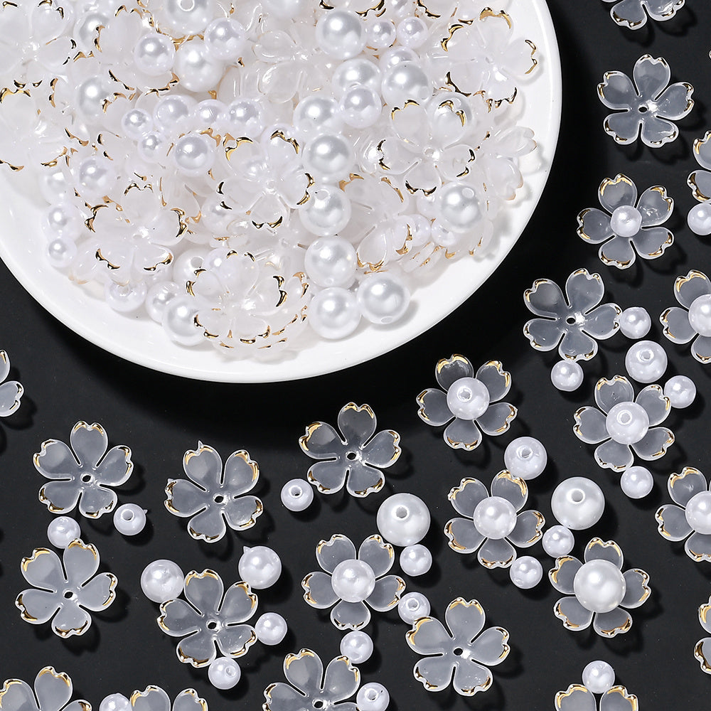 Cherry Blossom Acrylic Bead Kit