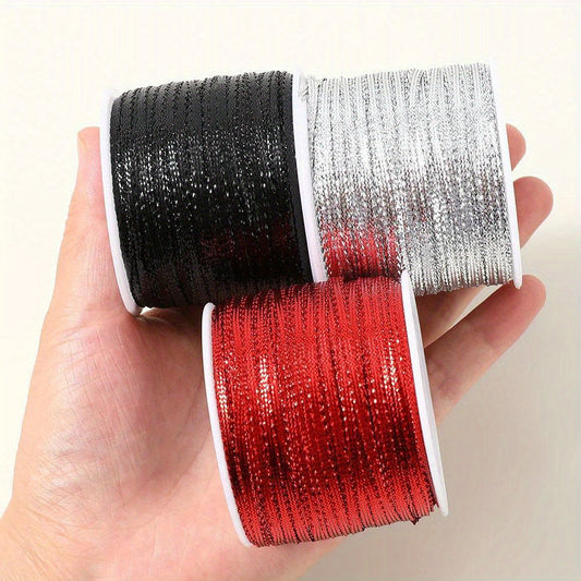 100 m/Roll 3 mm Christmas Ribbon Cord