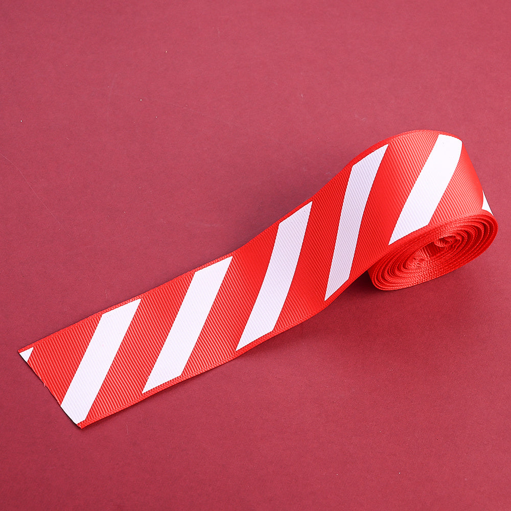 Christmas Striped Ribbon