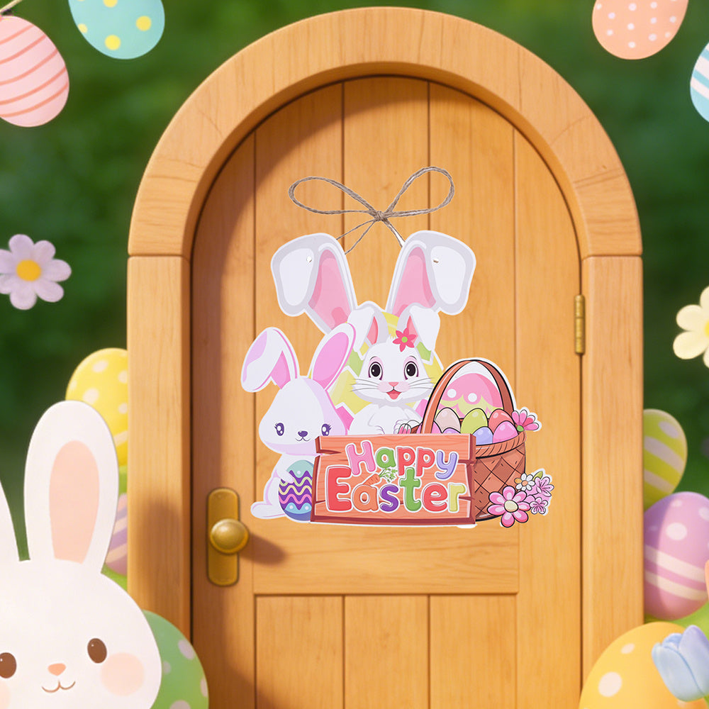 Easter Paper Door Hanging Decorations