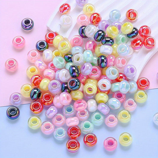 Cut Sugar Heart Acrylic Beads