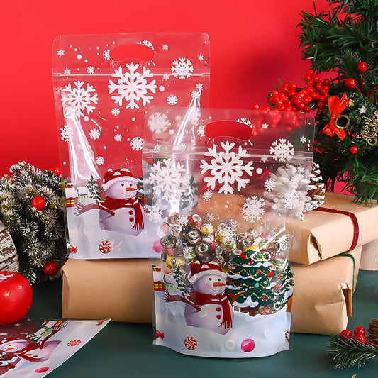 Christmas Plastic Gift Bags