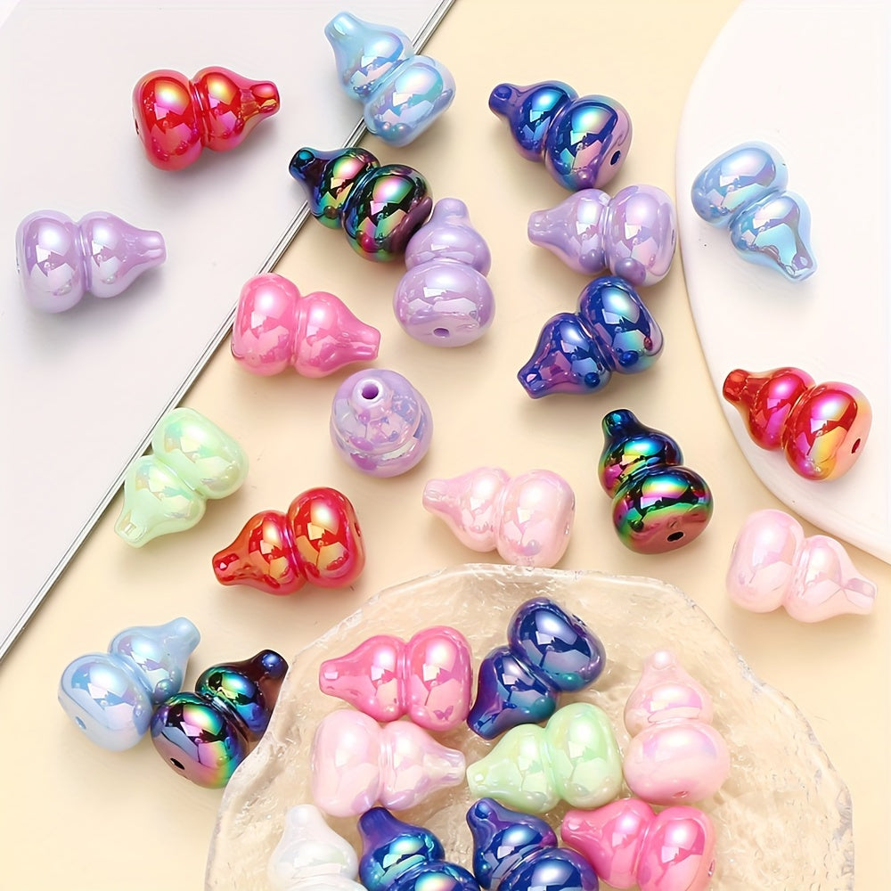 AB Color Gourd Acrylic Beads