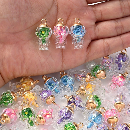 Astronaut AB Glass Ball Pendants