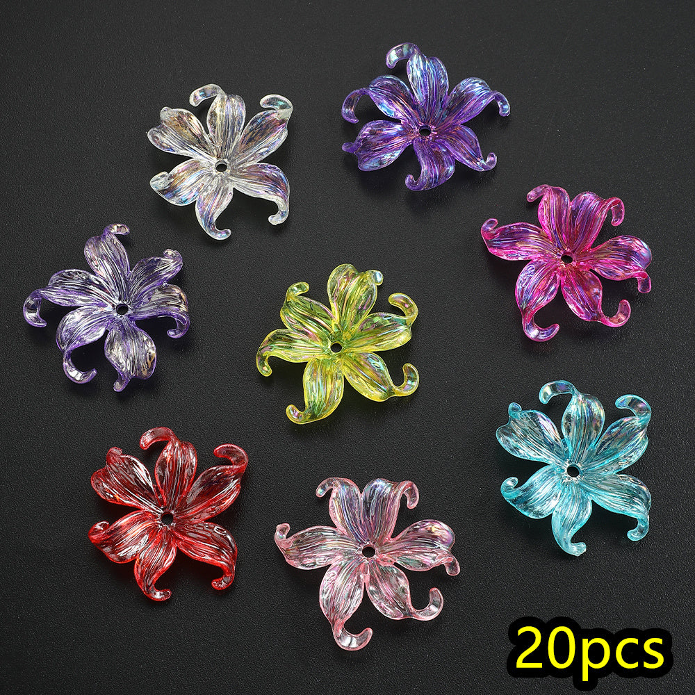 Colorful Acrylic Pony Beads