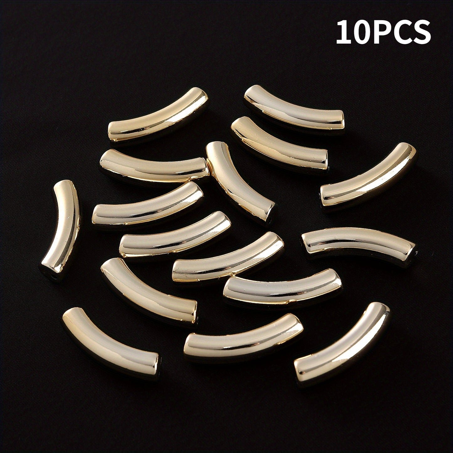 Acrylic Elbow Beads