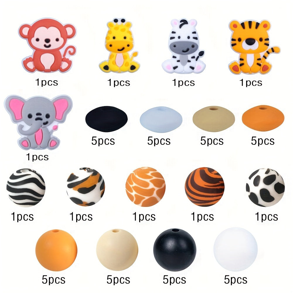 Animal Silicone Beads