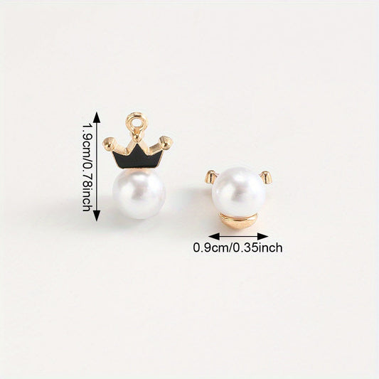 Crown Pearl Pendants