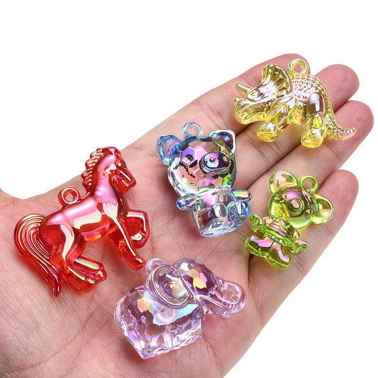 Colorful Animal Pendant Charms