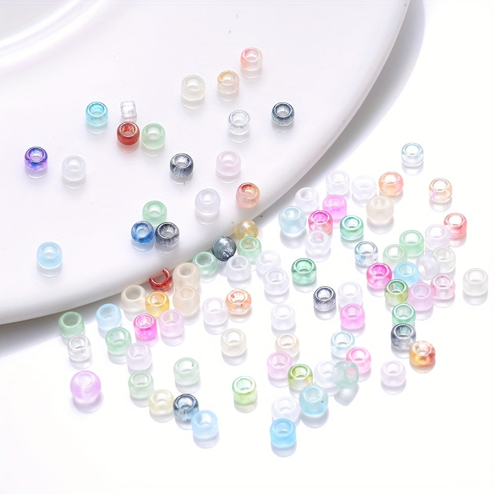500PCS 2.5mm Round Glass Seed Bead Set