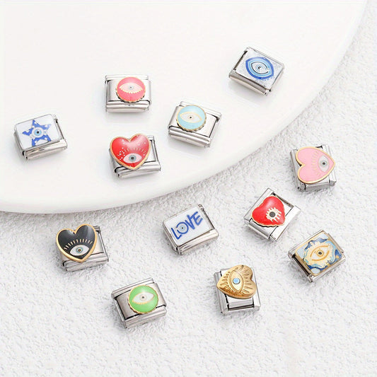 Multi Color Devil's Eye Module Beads