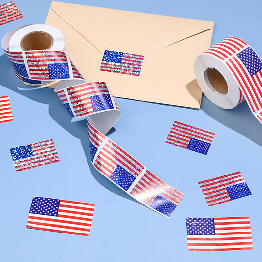American Flag Patriotic Stickers