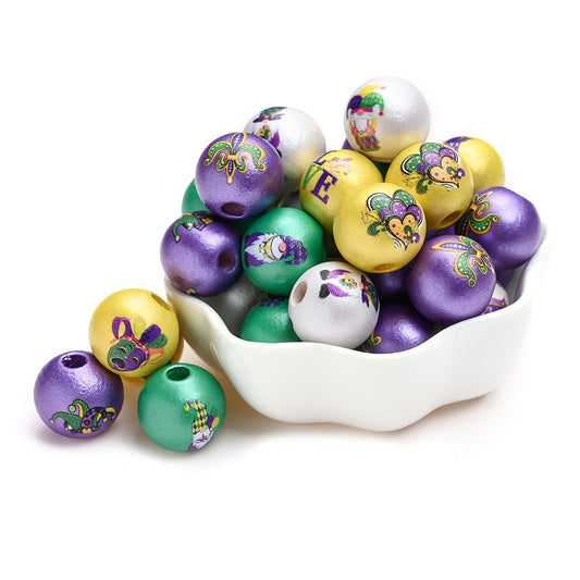 Carnival Wooden Beads