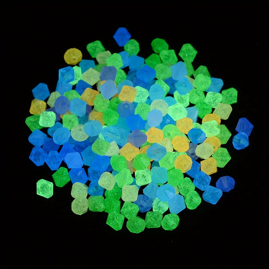 Luminous Rhombus Acrylic Beads