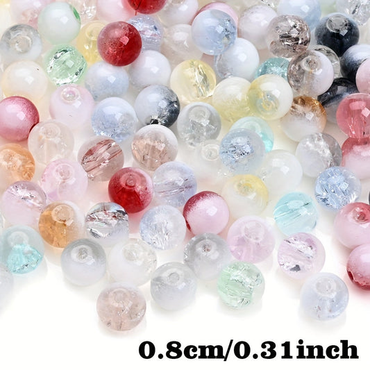 Milk Cap Glass Beads