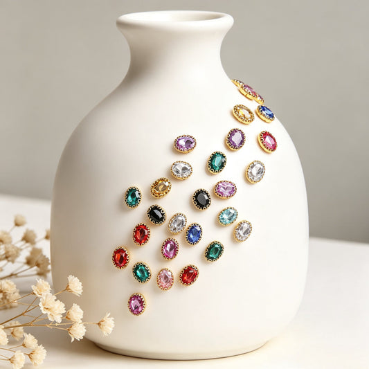 1000pcs Mini Rhinestone Flatback Beads