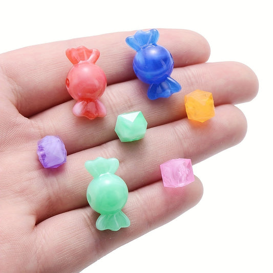 Polygonal Acrylic Beads