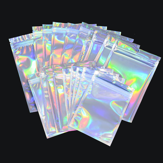 Holographic Resealable Packaging Bags