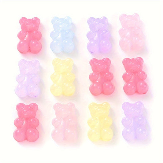 Bear Acrylic Beads