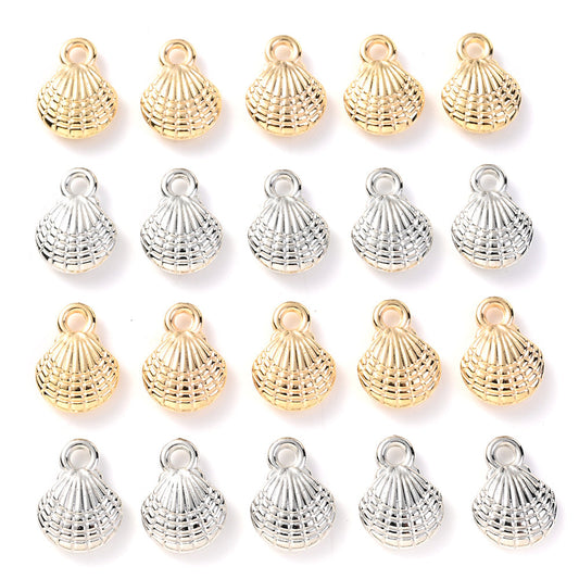 Shell CCB Spacer Beads