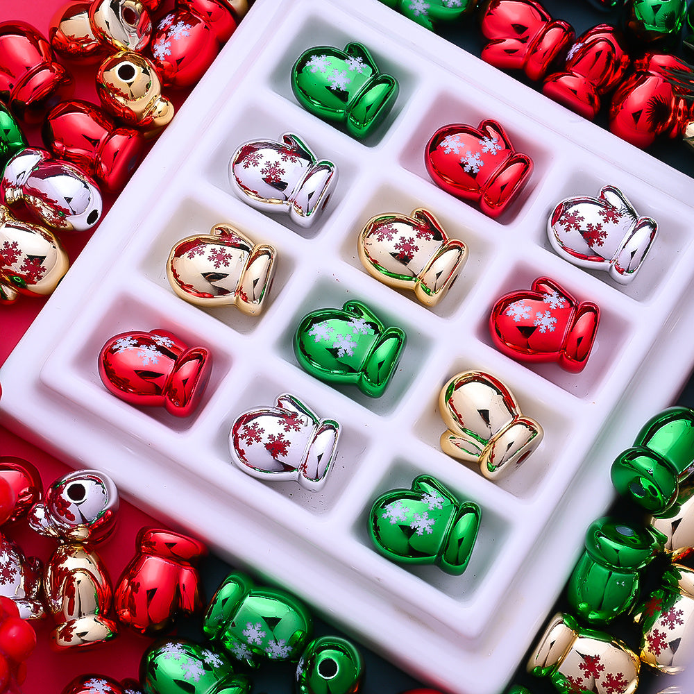 Punk Style Glass Abacus Beads
