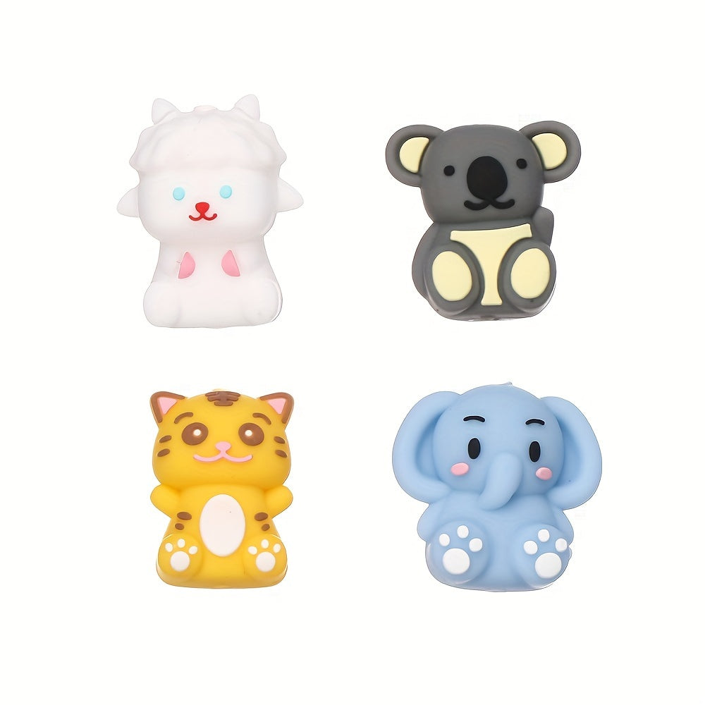 Animal Silicone Beads Set