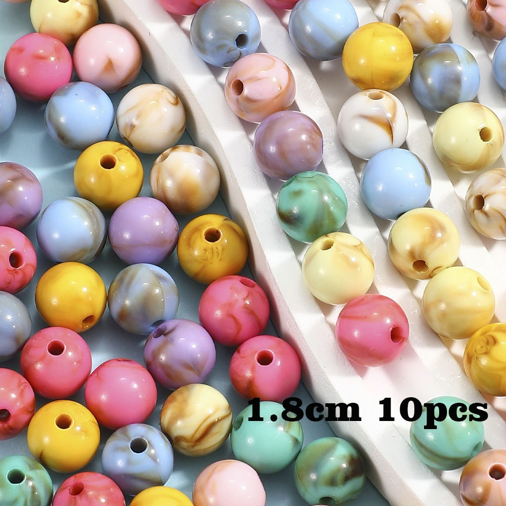 Acrylic Smudge Beads