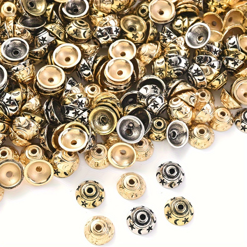 100pcs Plastic Star Moon CCB Beads