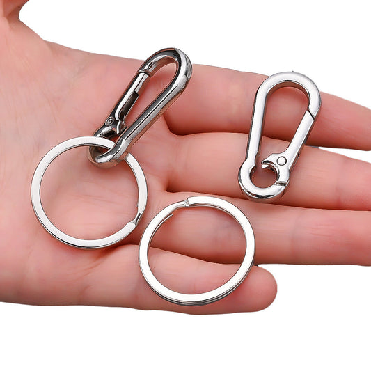 Zinc Alloy Metal Keychain Set