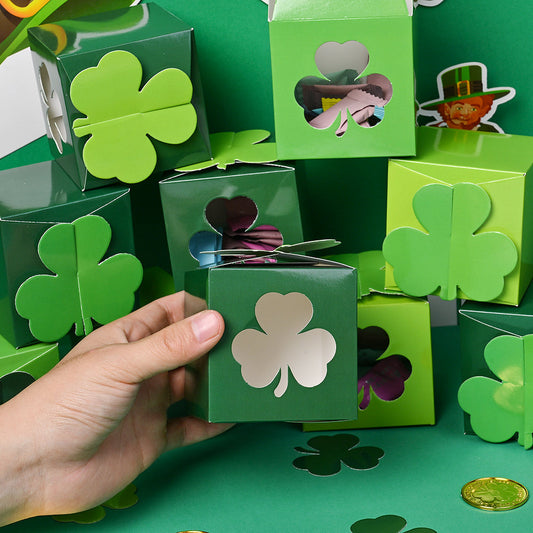 St. Patrick's Day Clover Gift Boxes