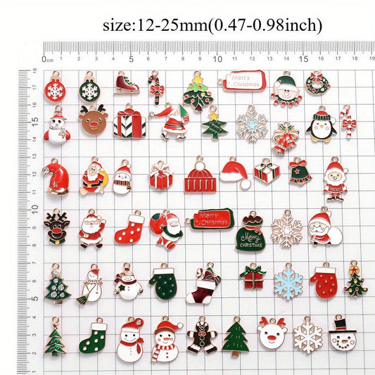 10 g/50 g Christmas Drop-Oil Charms & Pendants