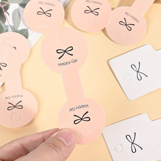 Folded Jewelry Display Cards