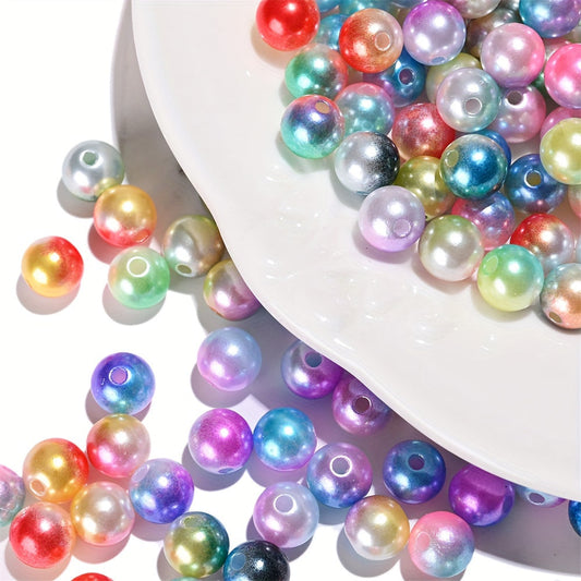 10 mm Acrylic Loose Beads for DIY Jewelry Making