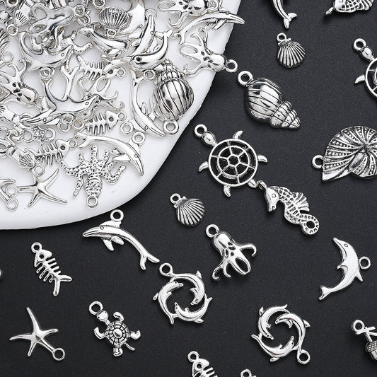 Sea Life Alloy Pendants