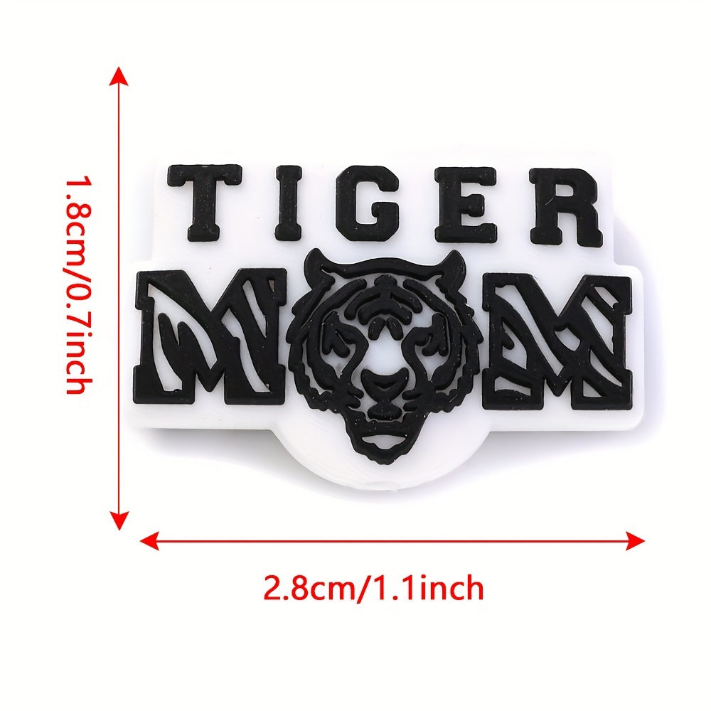Silicone Alphabet Animal Beads Set