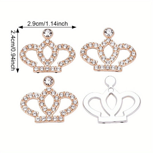 Rhinestone Crown Patches