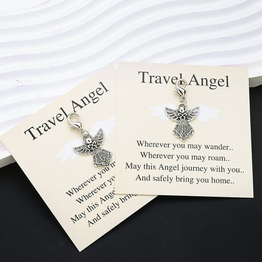 Vintage Elegant Travel Angel Keychains