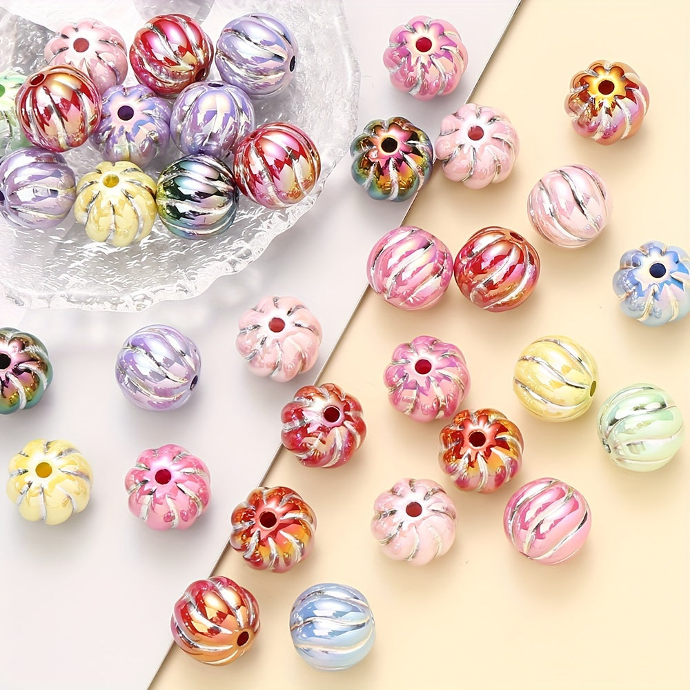 Pumpkin Acrylic Beads