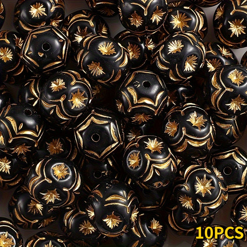Skull Acrylic Spacer Beads
