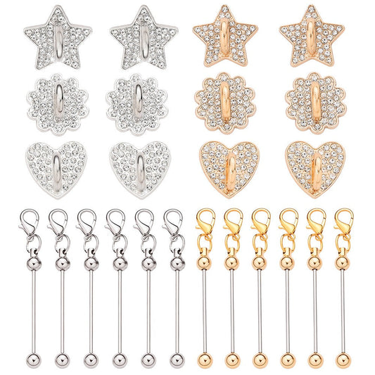 Micro Pave Rhinestone Charms Kit