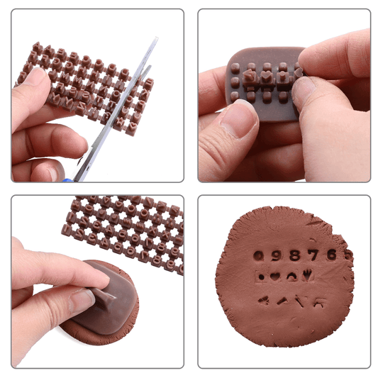 Alphabet Number Stamp Set