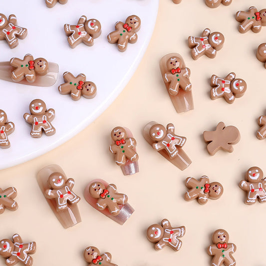 Christmas Resin Flatback Figurines